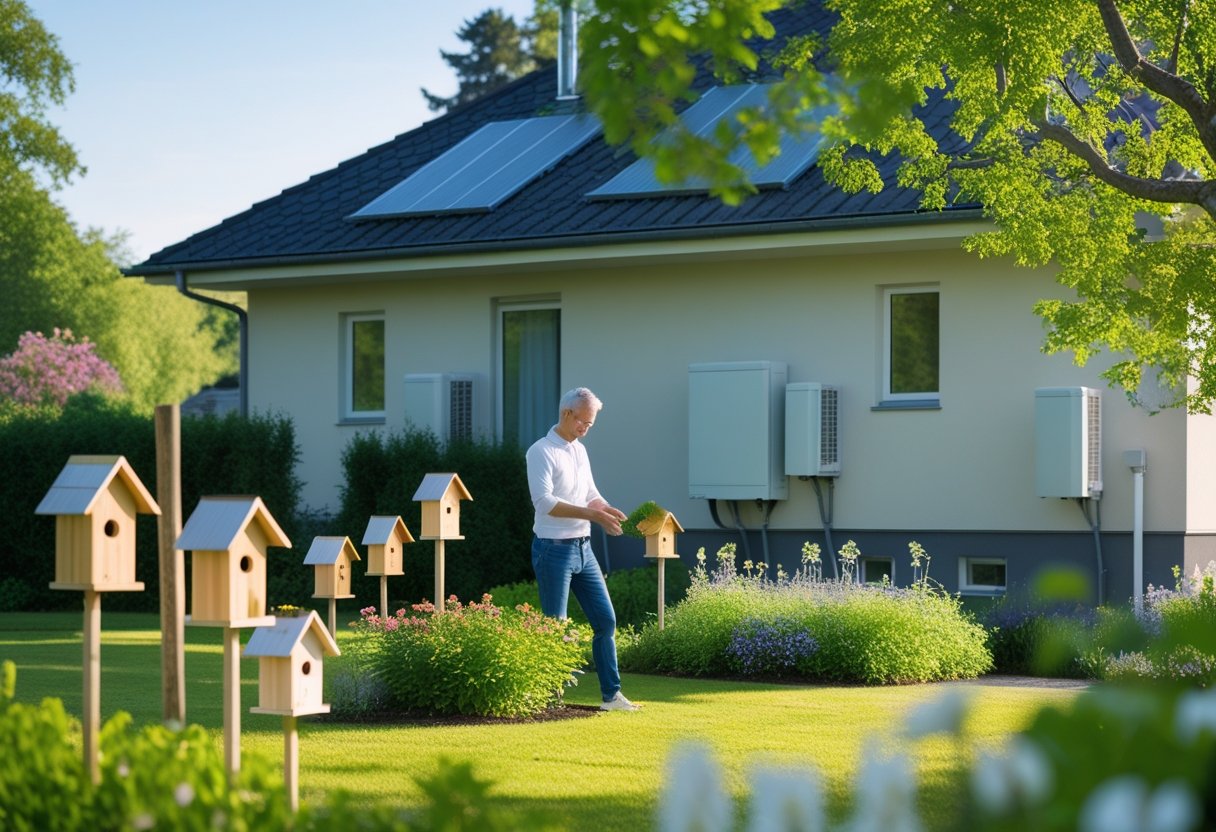 Sådan skaber du et energieffektivt hjem med varmepumper og fuglehuse til din have